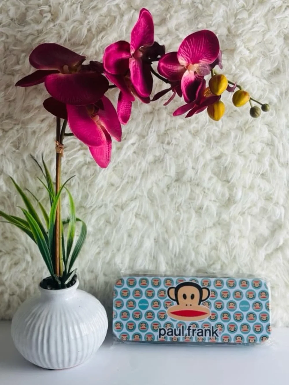 PAUL FRANK METAL DECORATIVE PENCIL CASE~NEW!